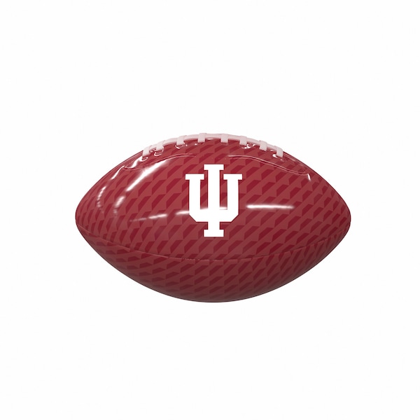 Logo Brands Indiana Carbon Fiber Mini-Size Glossy Football 153-93MG-1 - main
